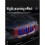 Solar Power Warning Light for Car Motorcycles LED Flashlight Indicator in-Night Caution RGB Strobe Warning Light 4