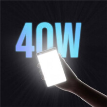 M40 LED Pocket Light Portable Video Lamp Handheld Fill Light RGB Dimmable Camera Light for Photography Lighting
