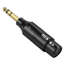 6MXLR 6,35 mm Männlich zu XLR 4-PIN Weiblich Audioadapter für LCD-4 E-Gitarre/Mischpult/Leistungsverstärker