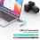 2-in-1  & USB3.0 Memory Card Reader, High-Speed Dual Slot  TF Card Adapter Camera Memory Card Reader 5