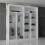 MN Furniture (White, 203cm) Sliding Door Wardrobe with Mirror 4
