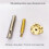 936 Connecting Rod + PS Disassembly/Assembly Copper Fitting for Multiple Game Controller 3