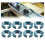 8 Pezzi per Supporto per  419627-9  A Immersione per  SP6000 CA5000 DSP601 DSP600 DHS783/782 Accessori per Utensili Elettrici 5
