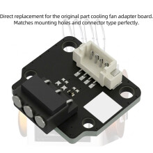 Carte D'Adaptateur de Ventilateur 1PCS pour Imprimante 3D pour Snapmaker U1 Carte D'Adaptateur de Ventilateur Facile à Installer pour Pièces