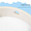 2pcs Pandeiro Manual de Camada Dupla Peace  de 10 Polegadas 8