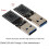 DIY U Disk USB3.0 PCB Main Controller EMMC BGA153 169 NS1081 U Disk Main Control Board Without Memory Flash Chip 6