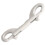 Bolt Snaps Double Ended Hook 90mm Stainless Steel Diving Double Headed Hook Quick Release Spring Hooks for Diving A 4