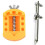 Watch Press Tool Set Back Case Closer for Watchmaker Maintenance Tools for Watch Closing Cover Die Kit 4