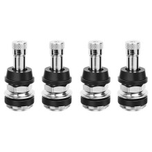4pcs TR416 Valve Stem, Premium Metal Tire Valve Stem for Tubeless Tires, Fits 16mm Bore Cars,Tubeless Tire Accessory