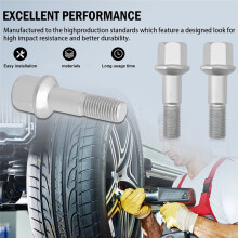 20pcs Wheel Bolt Wheel Lug Stud A0009901007 0009904807 for - C220 C230 C240 C280