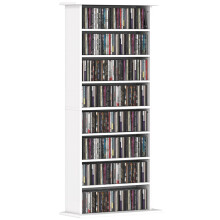 360 CD Storage Unit - White