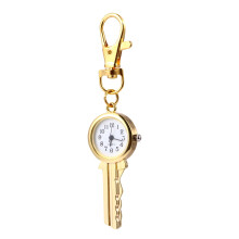 Key-Shaped Pocket Watch with Clip 1 Piece