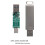 U70 USB Flash Drive Kit Mobile UFS153 SM3350 JMS901 Controller Kit Converted to High-Speed USB Flash Drive Tool A 6