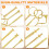 3 Tiered Tray Hardware Kit,Cake Stand Hardware,Stacking Cupcake Stand Fittings,Fruit Cake Plate Handle Fitting Rod 3