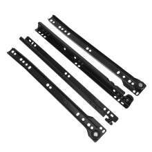 Slide Rail Drawer Track Guide Black