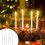 LED Electronic Candle Wedding Decoration Plastic Rod Candle 1