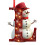 Snowman A-Z Christmas Tree Ornaments Red 26-Piece 1