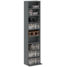 260 Narrow CD Storage Unit - Grey