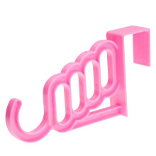 Over-the-Door Hooks Plastic Organizer Rack for Clothes
