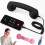Retro Phone Handset for iPhone and Android 3.5mm Black 1