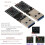 DIY U Disk USB3.0 PCB Main Controller EMMC BGA153 169 NS1081 U Disk Main Control Board Without Memory Flash Chip 8