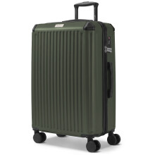 LUGG SkyRover 28In Hard Shell 76x49x29cm Suitcase, TSA Lock, 360 Degree Wheels, Internal Pockets, Airline Approved, Army Green