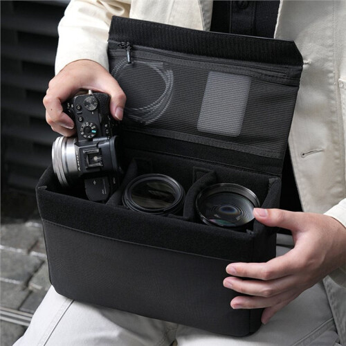 D1  for AMBITFUL Digital Camera Lens Inner Bag Drop-Proof Protective Case for Camera Storage Pouch Insert Organizer 2