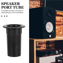 12PCS 5inch Speaker Port Tube Subwoofer Box Port Tube Speaker Hole Replacement Reflex Tube Bell Mouth