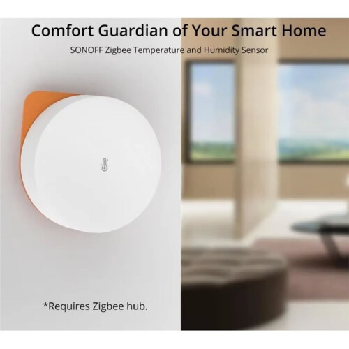 SNZB-02P SNZB 02P Zigbee Temperature and Humidity Sensor for Zigbee Bridge Thermometer Detector 2