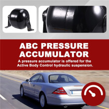 2X Accumulatore di Pressione ABC per - CL C215 W215 S W220 SL R230 A2203270115
