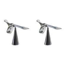 2X Flying Bird Nonpareil - Otwieracz do Pokrywek Ze Stopu, Otwieracz do Butelek Flying Bird, Zabawny i Praktyczny, Akcesoria Barowe i Kuchenne