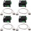 4X FX3U 14MR 6AD 2DA RS485 8 Input 6 Relay Output 6 Analog Input 2 Analog (0-10V) Output PLC Controller Board 1