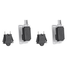 2X Glove Box Lamp  Black Direct Fit Easy Installation Plastic Plug-and- for  Cerato Forte 9351021000