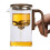 Glass Teapot with Wooden Handle 1-Piece 1