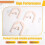 Soft Ceramic Earrings/Pendant Perforated Auxiliary Bracket with Scale Clay Thickness Balance Ruler Polymer Clay Tool 4