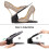 Shoe Slots Organizer, 10 PCS Adjustable Shoe Rack Stacker Storage, Double Deck Shoe Rack Holder for Closet Organization 5