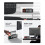 TC002  Pixel Desk Clock Full Color Pixel Display Clock Weather Forecast Function Scientific Management of 4