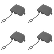 4X Rear Bumper Trailer Cover Trailer Hook Cover Towing Hook Hole Cover 51129853319 for X3 G08 LCI M