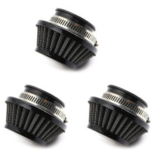 3pcs 42MM Air Filter for 47Cc 49Cc Super Pocket Bike Upgrade Kit Dirt Bike Atv Quad Aluminium Air Filter Black