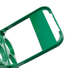 2X 4 Holes Foldable Plastic Beverage Carrier,Reusable Drink Holder with Handle Portable Drink Holder Green