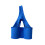 Canvas Double Cup Holder Sleeve for Coffee Tea Royal Blue 1