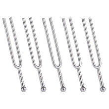 5X A Tuning Fork - "A" 440 Hz with Soft Shell Case