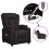 VidaXL vidaXL Massagesessel Elektrisch Schwarz Kunstleder 1