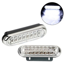 16PCS Car Light 16LED Daytime Running Light Fog White Light DRL Daytime Running Lamp Universal