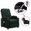 VidaXL vidaXL Elektrischer Massagesessel Dunkelgrün Stoff 1