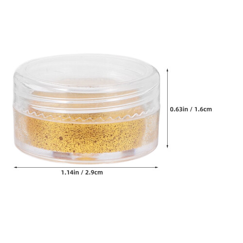 Watercolor Paint Set Solid Pigment Glitter 2 pcs 5ml 1