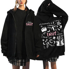 Stray Kids Star Hoodie Jacket Y2K E-Girl Zip Sweatshirt