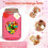 Valentine's Day Candy Cards Drifting Bottle Shape 50 pcs 6