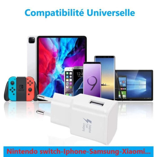 Chargeur Ultra Rapide - Google - Pixel 8 Pro - 3A - Câble USB-C - Sécurité intégrée 2