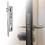 Stainless Steel Frame Lock Door Hardware 2 pcs 7